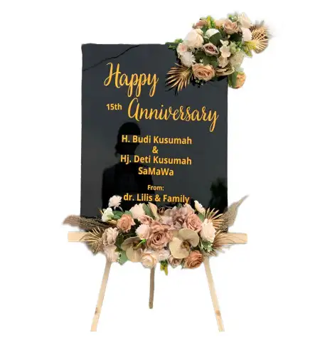 Papan Bunga Akrilik Garden Party Tangerang Selatan