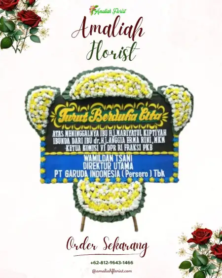 Papan Bunga Duka Garden Party Tangerang Selatan